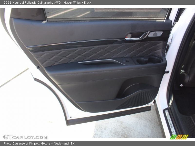 Hyper White / Black 2021 Hyundai Palisade Calligraphy AWD