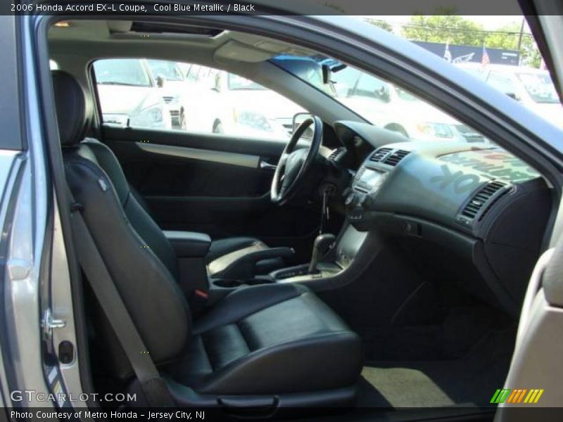 Cool Blue Metallic / Black 2006 Honda Accord EX-L Coupe