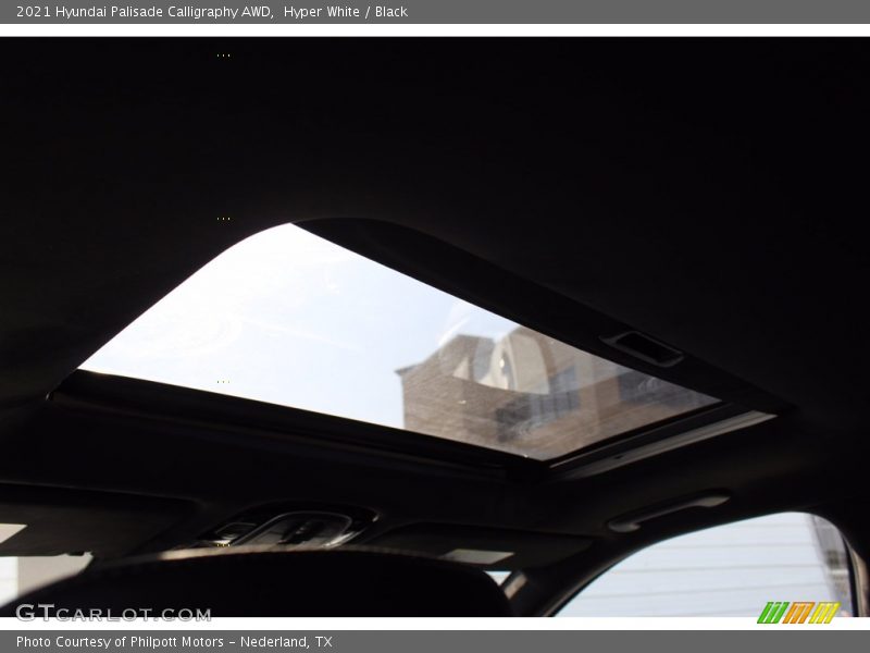 Hyper White / Black 2021 Hyundai Palisade Calligraphy AWD
