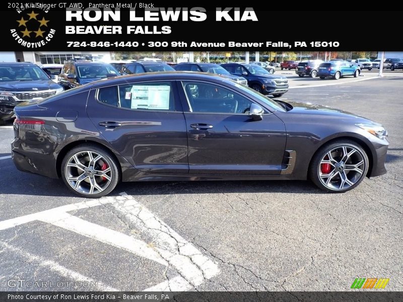 Panthera Metal / Black 2021 Kia Stinger GT AWD
