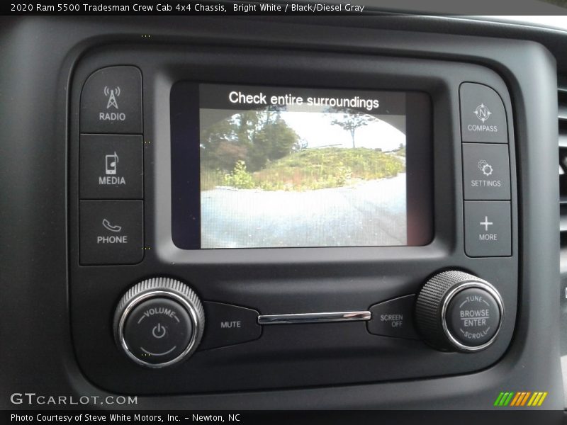 Bright White / Black/Diesel Gray 2020 Ram 5500 Tradesman Crew Cab 4x4 Chassis