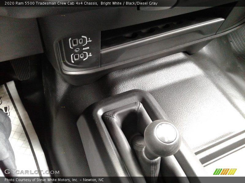 Bright White / Black/Diesel Gray 2020 Ram 5500 Tradesman Crew Cab 4x4 Chassis