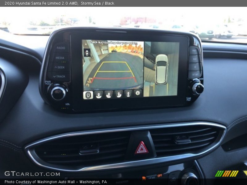 Stormy Sea / Black 2020 Hyundai Santa Fe Limited 2.0 AWD