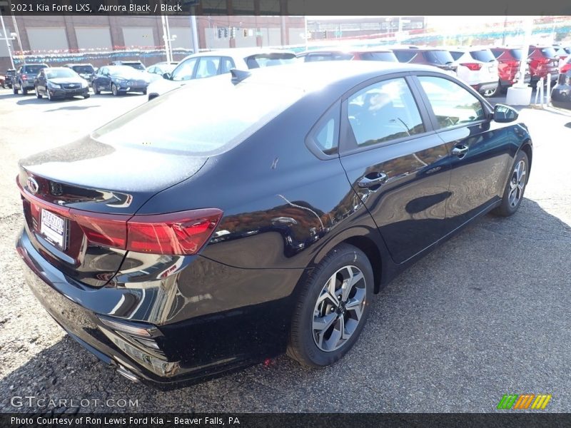 Aurora Black / Black 2021 Kia Forte LXS
