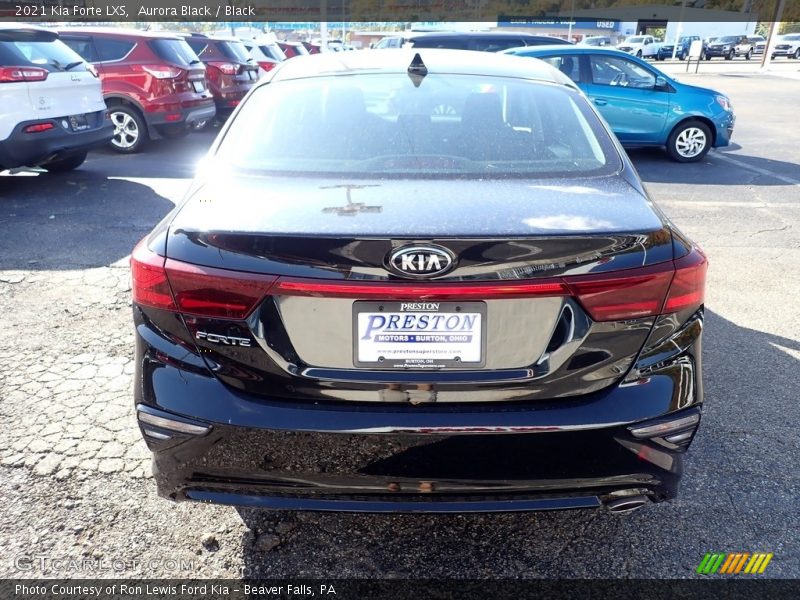 Aurora Black / Black 2021 Kia Forte LXS