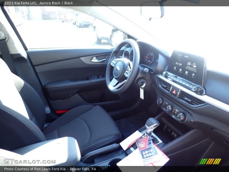Aurora Black / Black 2021 Kia Forte LXS