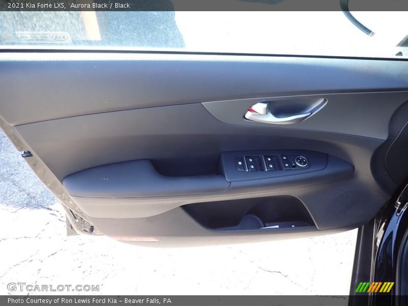 Aurora Black / Black 2021 Kia Forte LXS