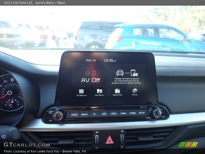 Aurora Black / Black 2021 Kia Forte LXS