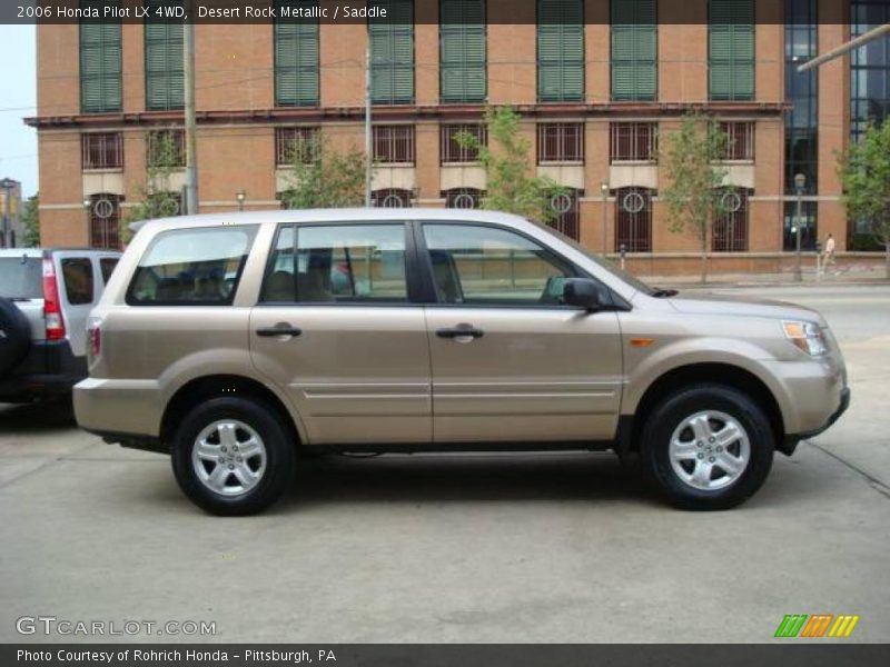 Desert Rock Metallic / Saddle 2006 Honda Pilot LX 4WD