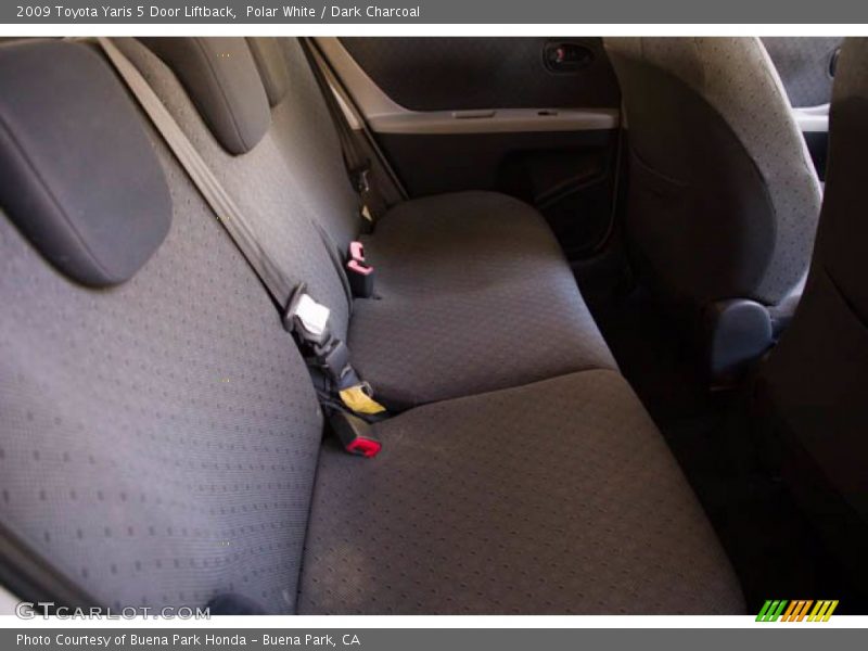 Polar White / Dark Charcoal 2009 Toyota Yaris 5 Door Liftback