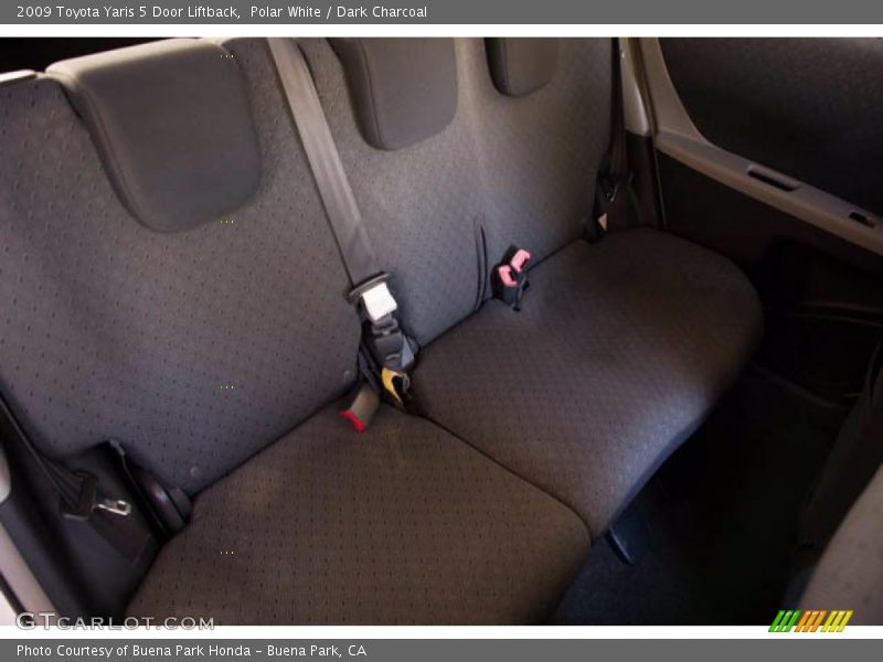 Polar White / Dark Charcoal 2009 Toyota Yaris 5 Door Liftback