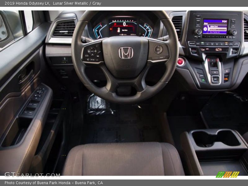 Lunar Silver Metallic / Gray 2019 Honda Odyssey LX