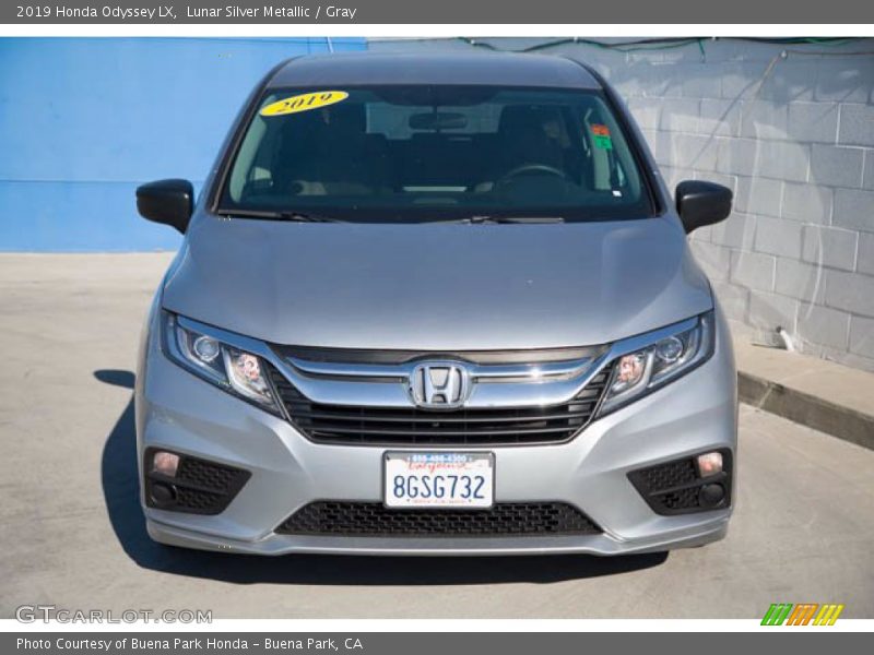 Lunar Silver Metallic / Gray 2019 Honda Odyssey LX