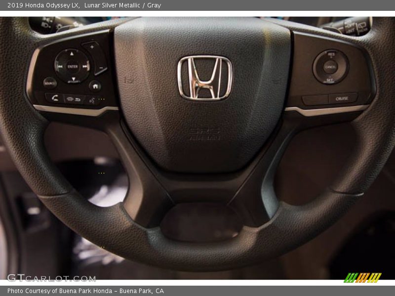 Lunar Silver Metallic / Gray 2019 Honda Odyssey LX
