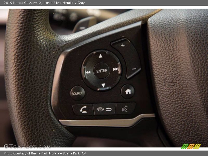 Lunar Silver Metallic / Gray 2019 Honda Odyssey LX