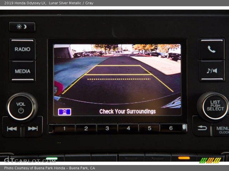 Lunar Silver Metallic / Gray 2019 Honda Odyssey LX