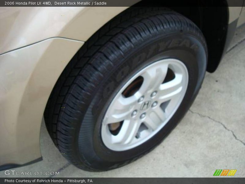 Desert Rock Metallic / Saddle 2006 Honda Pilot LX 4WD