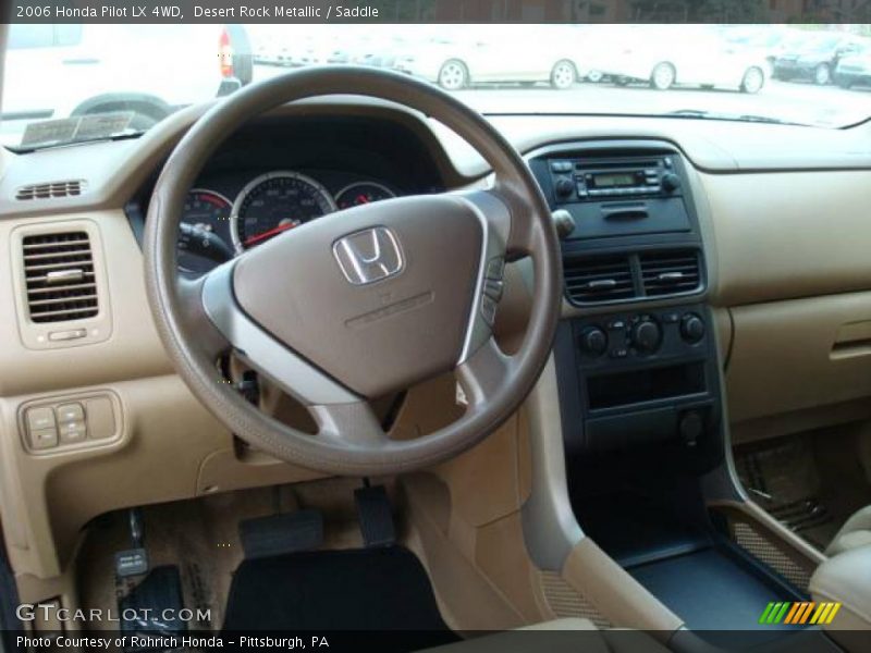Desert Rock Metallic / Saddle 2006 Honda Pilot LX 4WD