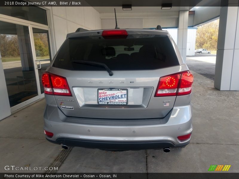 Billet / Black 2018 Dodge Journey GT AWD