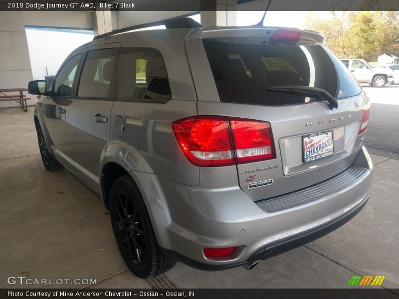 Billet / Black 2018 Dodge Journey GT AWD