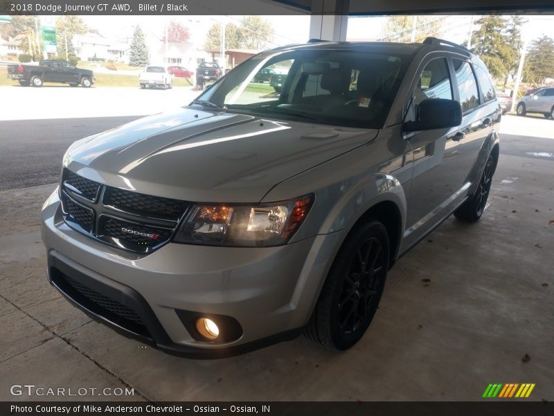 Billet / Black 2018 Dodge Journey GT AWD
