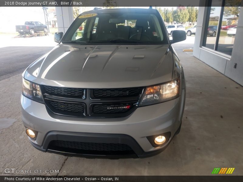 Billet / Black 2018 Dodge Journey GT AWD