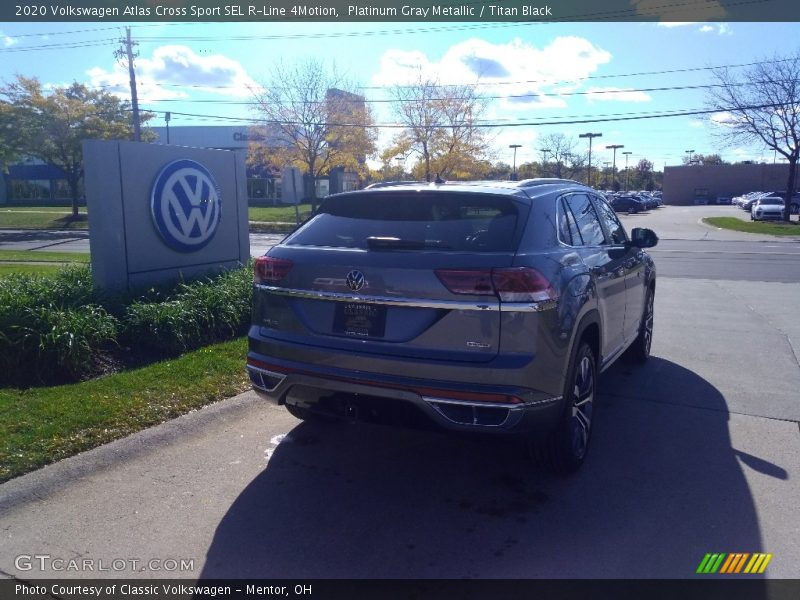 Platinum Gray Metallic / Titan Black 2020 Volkswagen Atlas Cross Sport SEL R-Line 4Motion