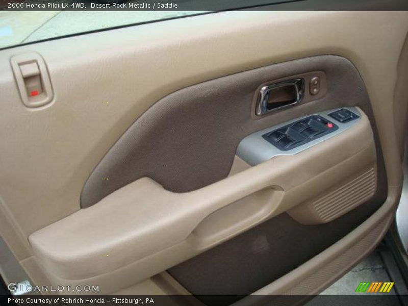 Desert Rock Metallic / Saddle 2006 Honda Pilot LX 4WD