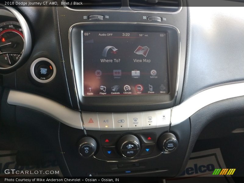 Controls of 2018 Journey GT AWD