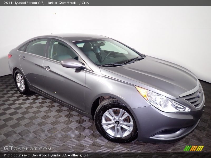 Harbor Gray Metallic / Gray 2011 Hyundai Sonata GLS