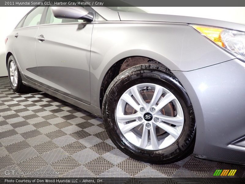 Harbor Gray Metallic / Gray 2011 Hyundai Sonata GLS