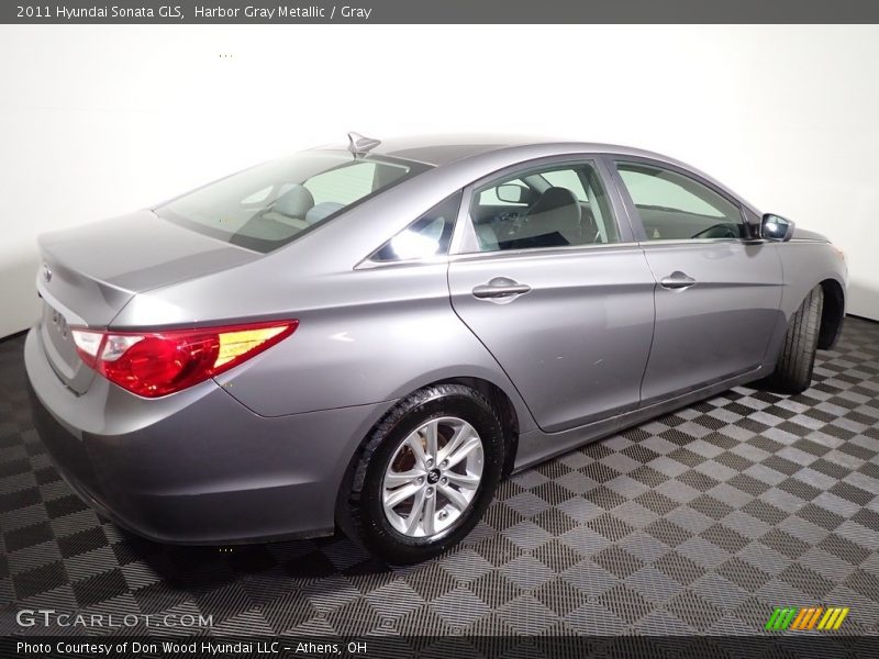 Harbor Gray Metallic / Gray 2011 Hyundai Sonata GLS