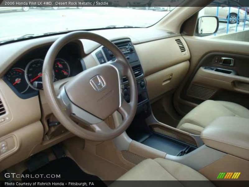 Desert Rock Metallic / Saddle 2006 Honda Pilot LX 4WD
