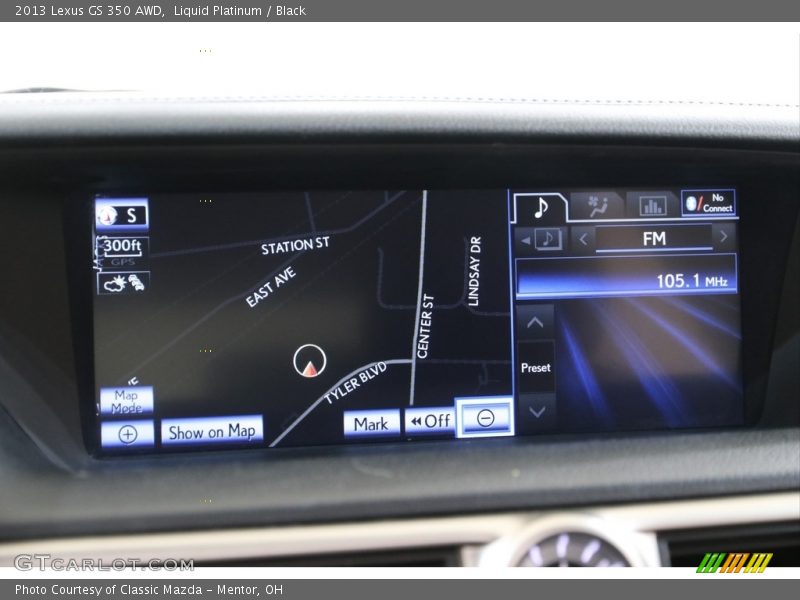 Liquid Platinum / Black 2013 Lexus GS 350 AWD