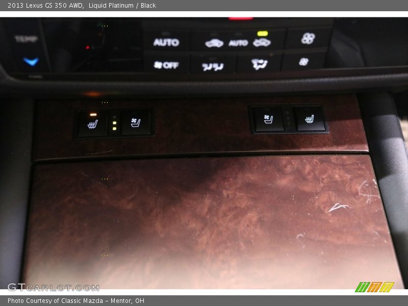 Liquid Platinum / Black 2013 Lexus GS 350 AWD