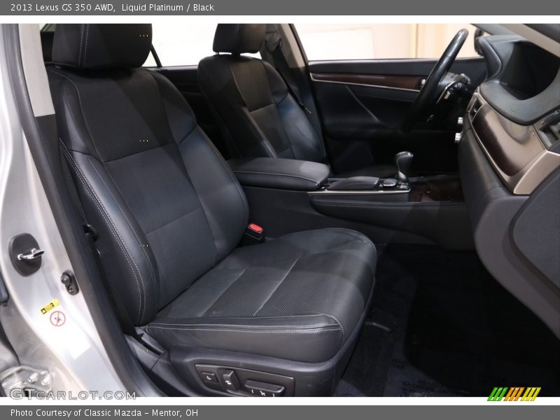 Liquid Platinum / Black 2013 Lexus GS 350 AWD