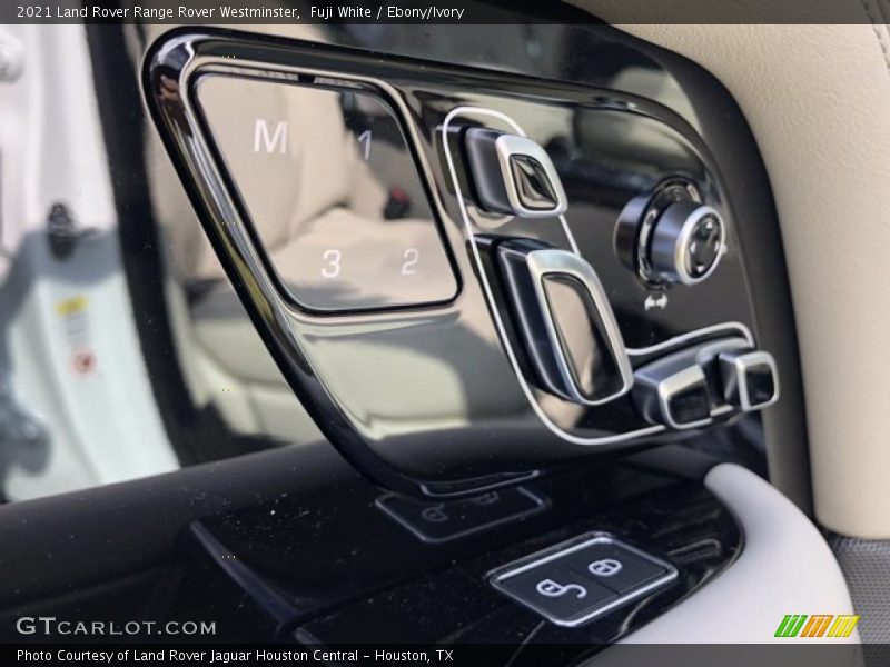 Controls of 2021 Range Rover Westminster