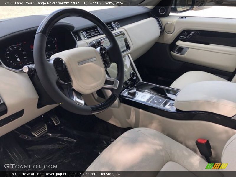 Front Seat of 2021 Range Rover Westminster