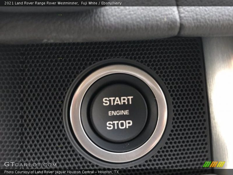 Controls of 2021 Range Rover Westminster
