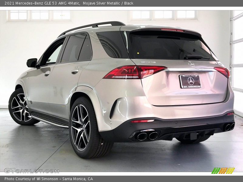 Mojave Silver Metallic / Black 2021 Mercedes-Benz GLE 53 AMG 4Matic