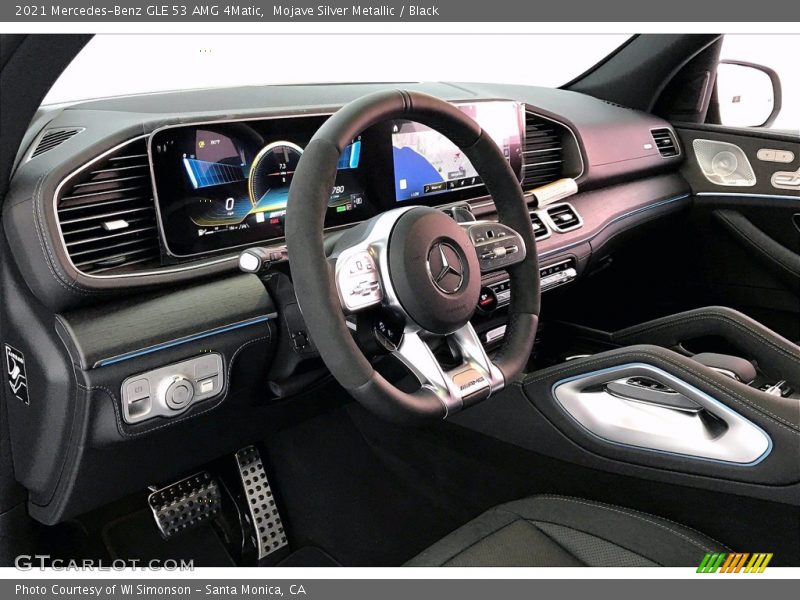 Mojave Silver Metallic / Black 2021 Mercedes-Benz GLE 53 AMG 4Matic