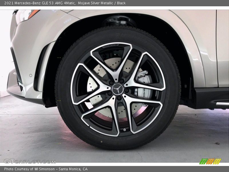 Mojave Silver Metallic / Black 2021 Mercedes-Benz GLE 53 AMG 4Matic