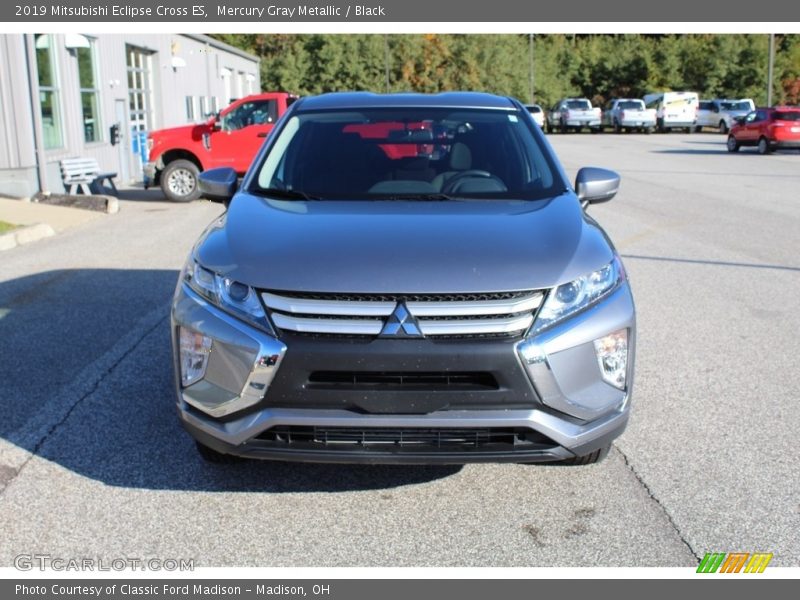 Mercury Gray Metallic / Black 2019 Mitsubishi Eclipse Cross ES