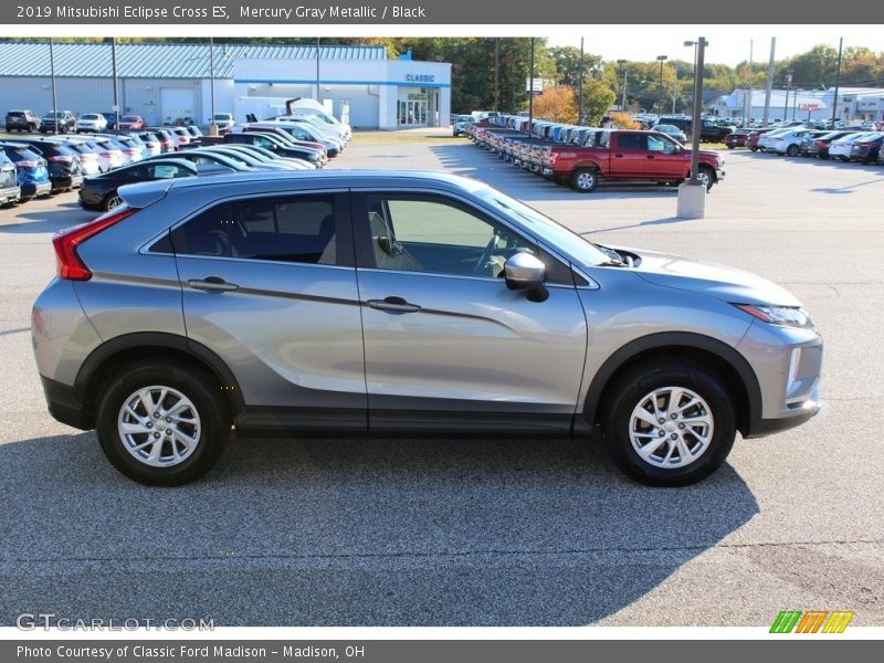 Mercury Gray Metallic / Black 2019 Mitsubishi Eclipse Cross ES