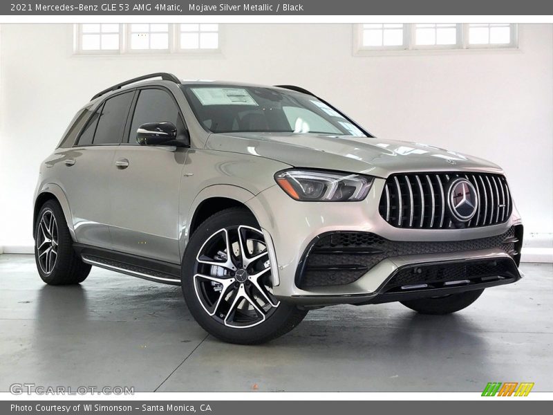 Mojave Silver Metallic / Black 2021 Mercedes-Benz GLE 53 AMG 4Matic