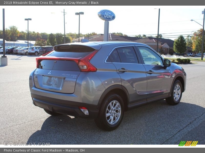 Mercury Gray Metallic / Black 2019 Mitsubishi Eclipse Cross ES