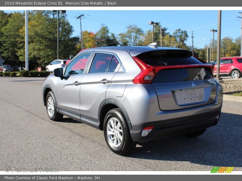 Mercury Gray Metallic / Black 2019 Mitsubishi Eclipse Cross ES