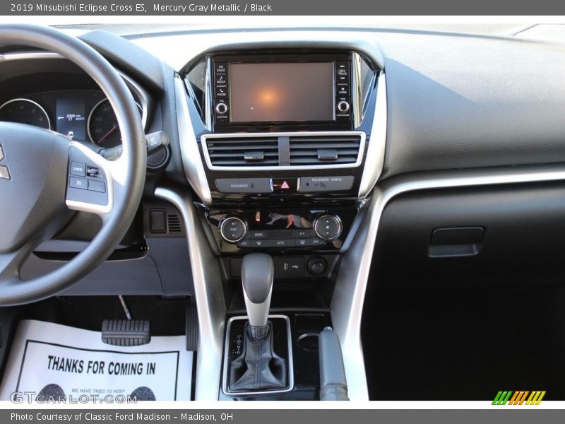 Mercury Gray Metallic / Black 2019 Mitsubishi Eclipse Cross ES