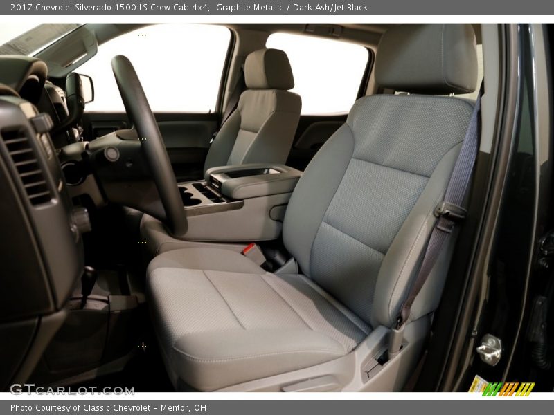 Graphite Metallic / Dark Ash/Jet Black 2017 Chevrolet Silverado 1500 LS Crew Cab 4x4