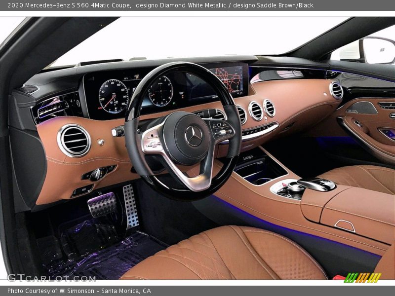 2020 S 560 4Matic Coupe designo Saddle Brown/Black Interior